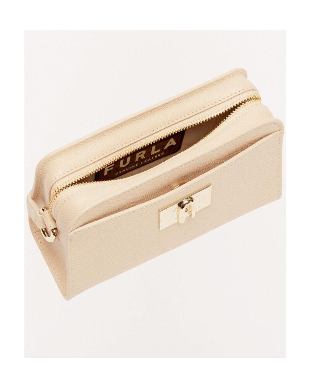 Furla Natural Logo Shoulder Bag