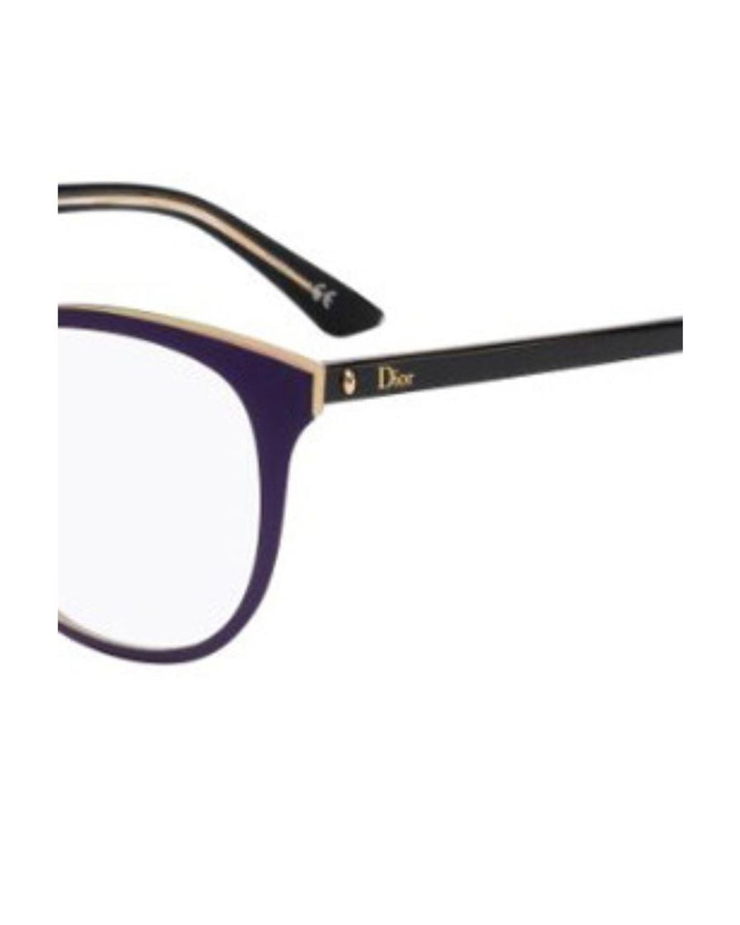 Dior Metallic Logo Optical Glasses