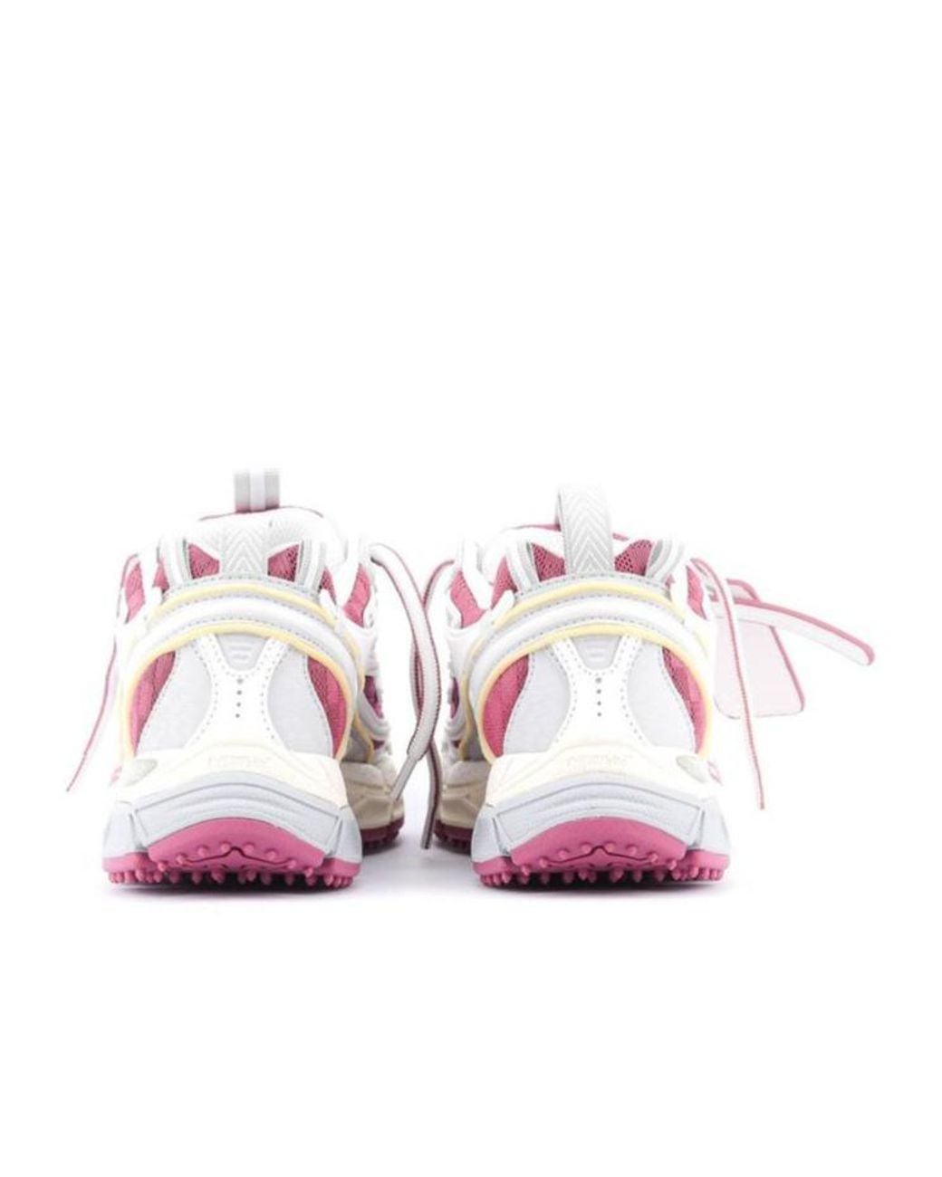 Off-White c/o Virgil Abloh Pink Be Right Back Lace-Up Sneakers