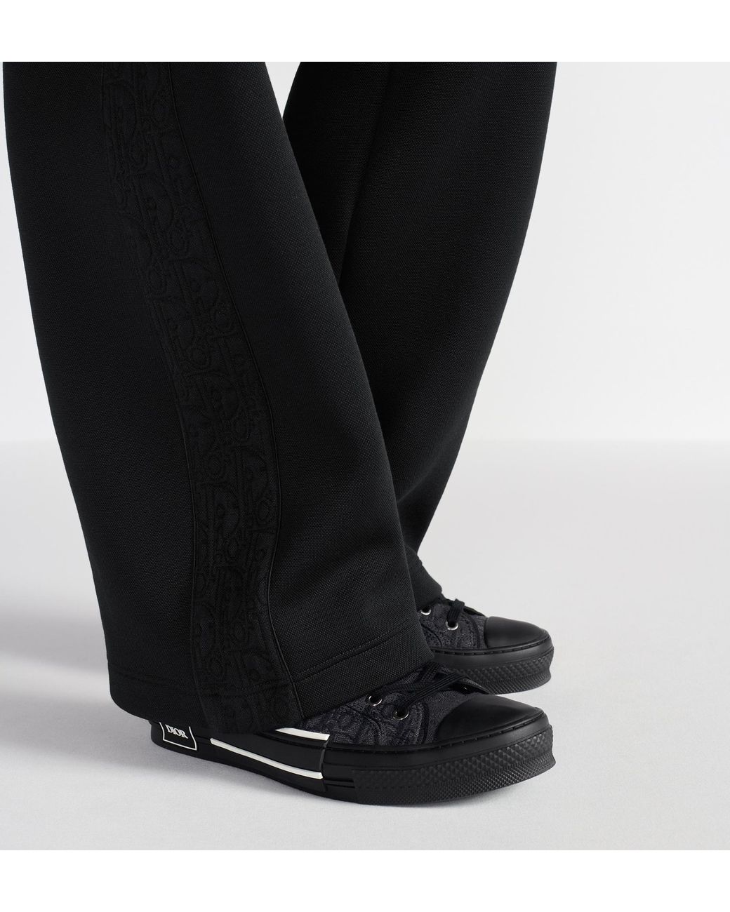 Dior Black B23 League Low-Top Sneaker for men