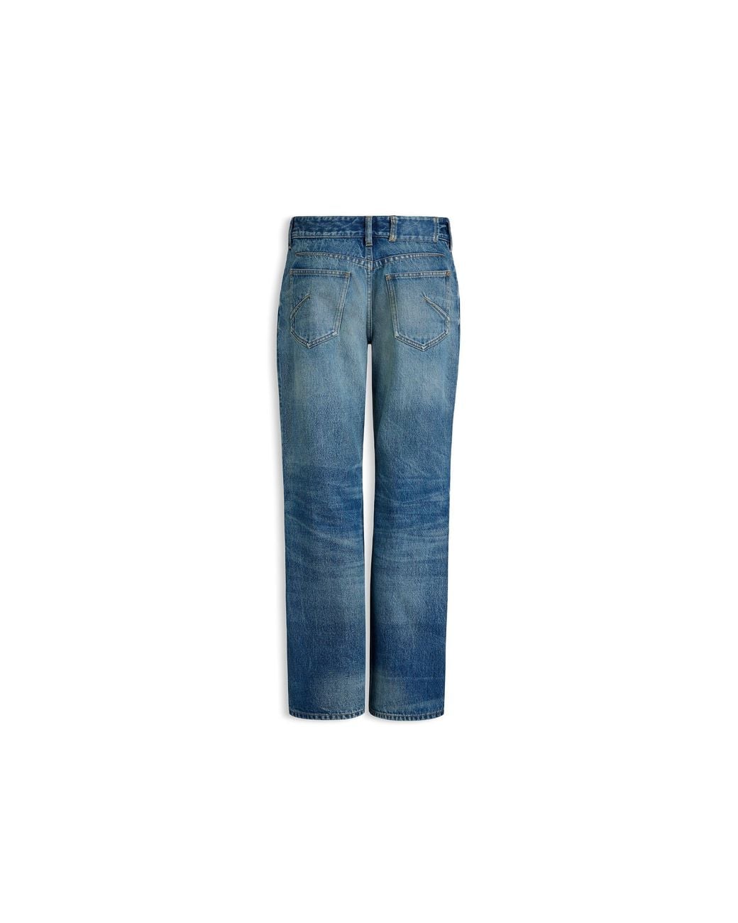 Alaïa Blue Belt Loop Jeans
