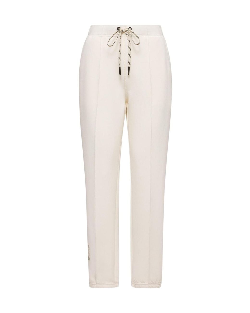 Moncler White Grenoble Logo Track Trousers