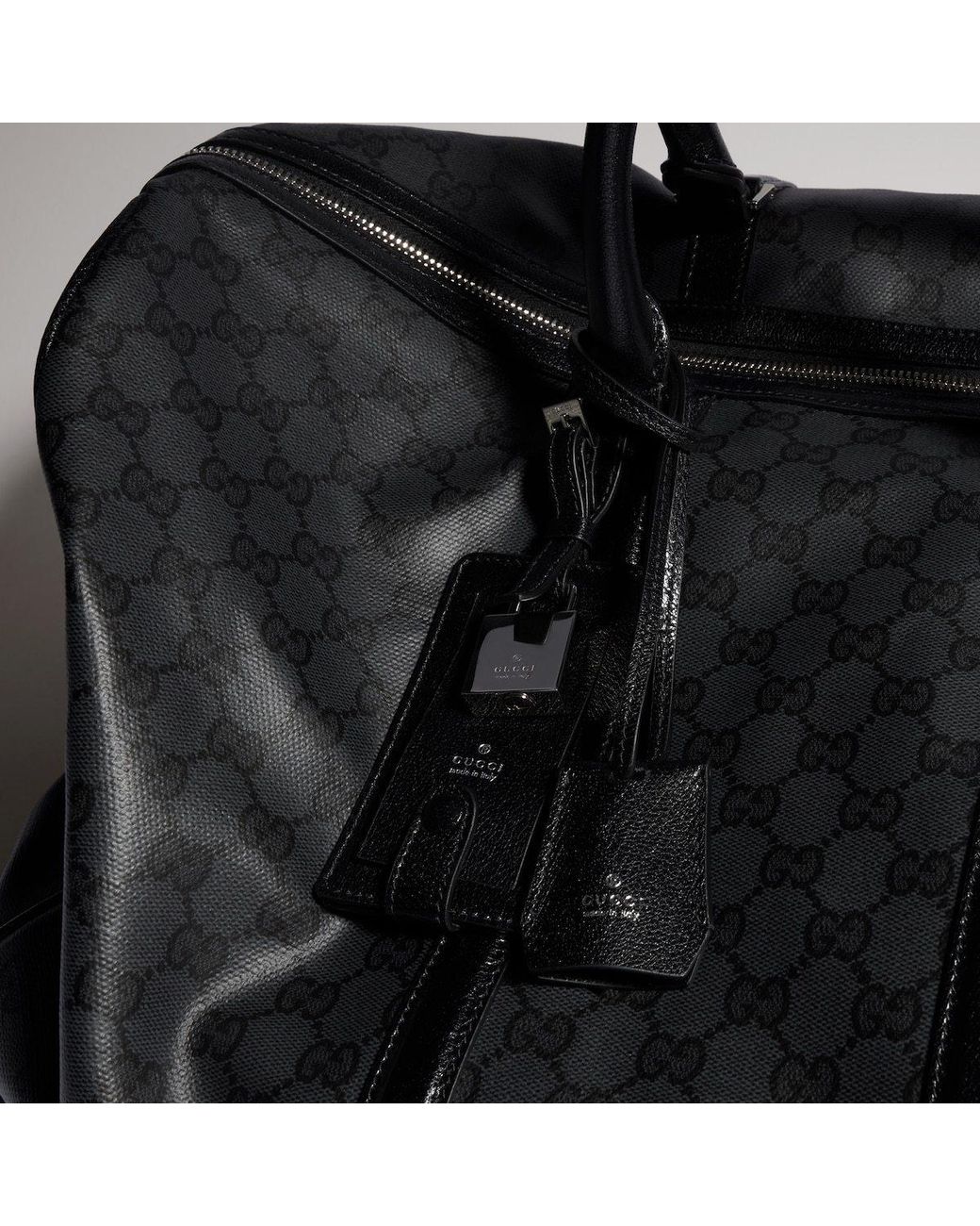 Gucci Black Essence Classic Medium Duffle Bag for men