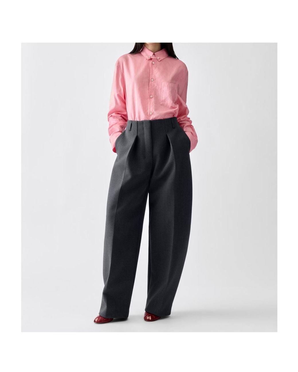 Jacquemus Blue The Ovalo Pants