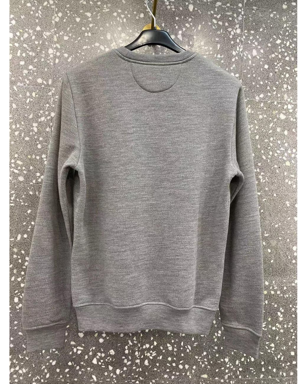 Fendi Gray Woolen Round-Necked Sweater for men