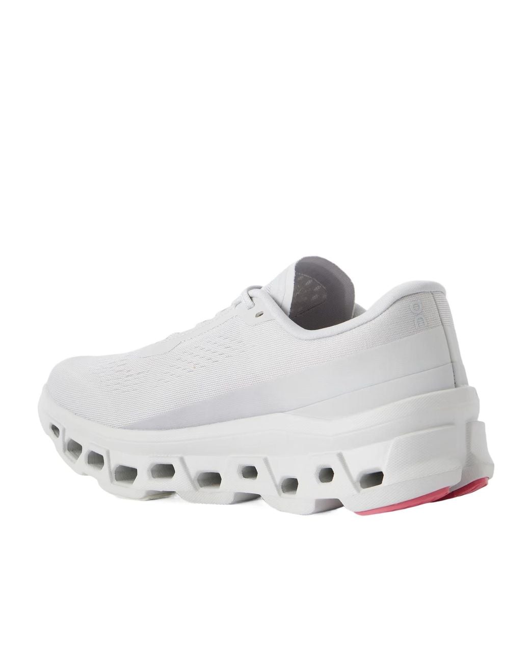 On Shoes Gray Rubber-Trimmed Mesh Sneakers