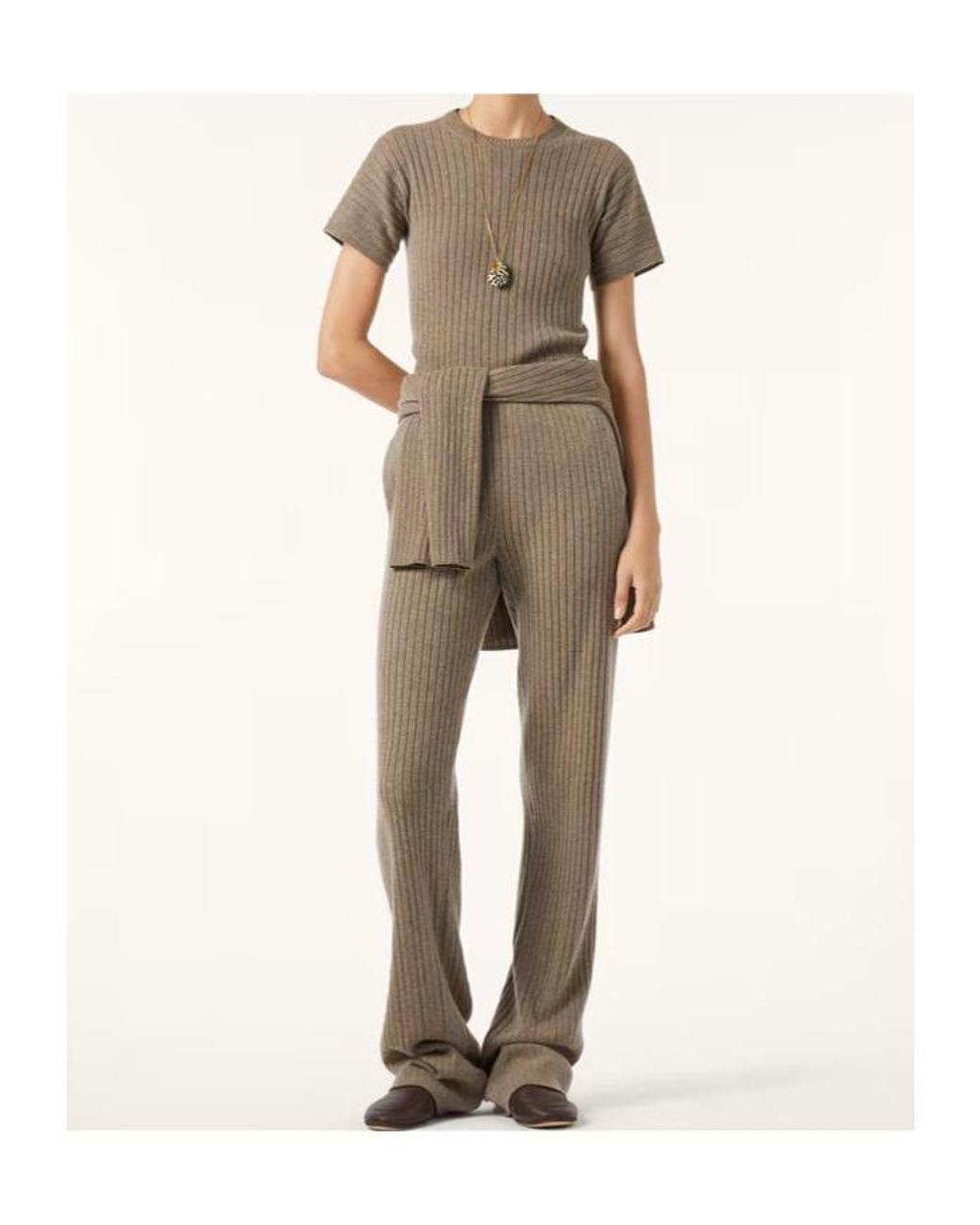 Loro Piana Gray Coste Sweater