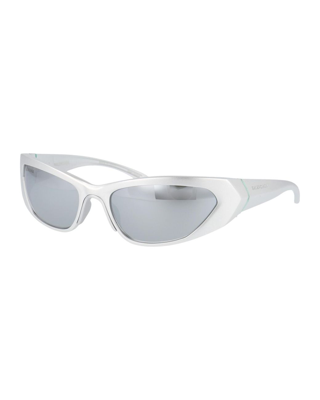Balenciaga White Eyewear Cat Eye Sunglasses for men