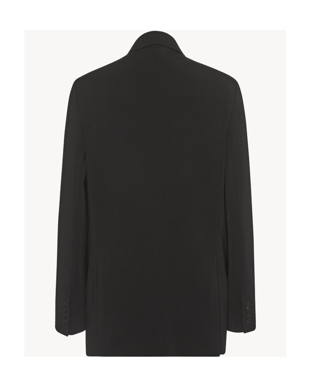 The Row Black Tristana Double-Breasted Blazer