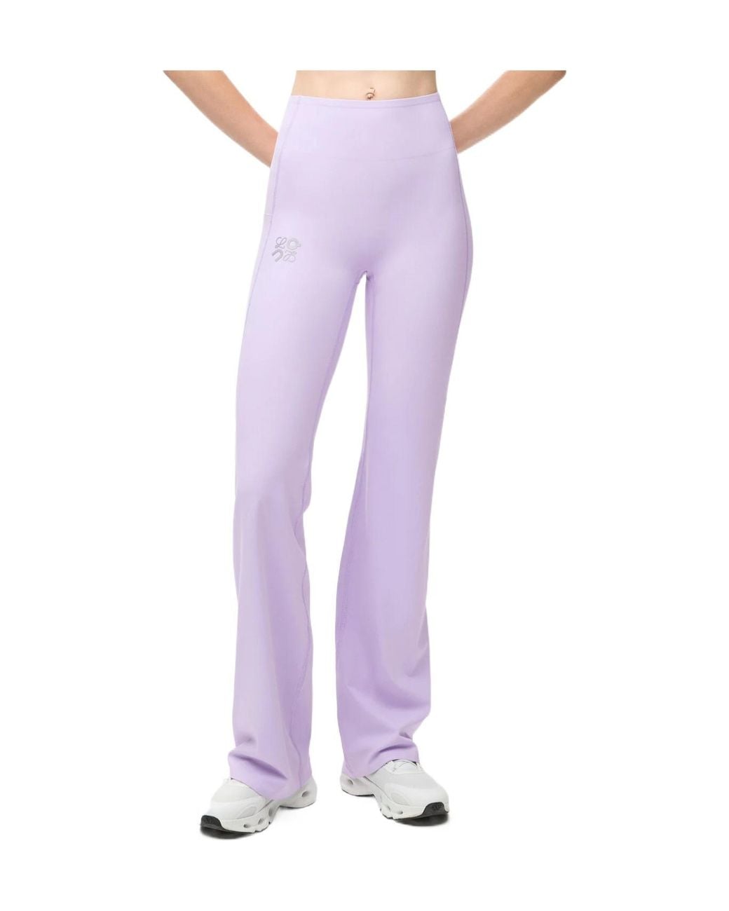 Loewe Purple Soft Bootleg Pants