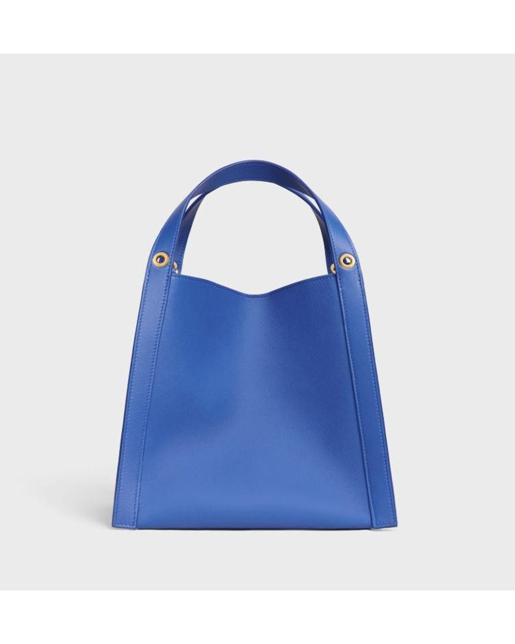 Céline Blue Small Cube Bag