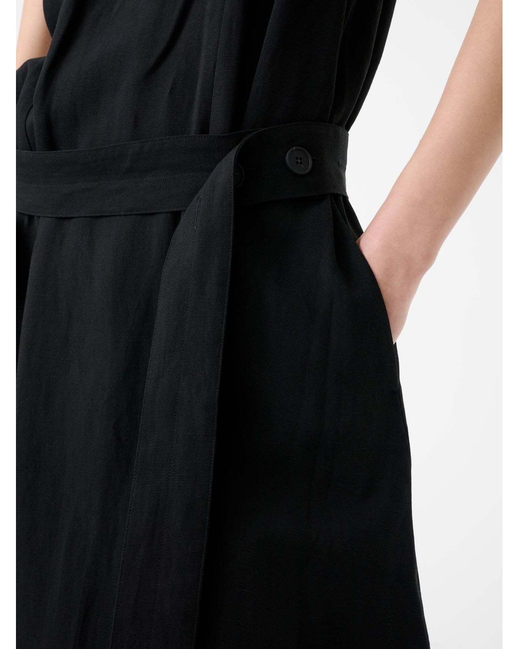 Studio Nicholson Black Sleeveless Dress