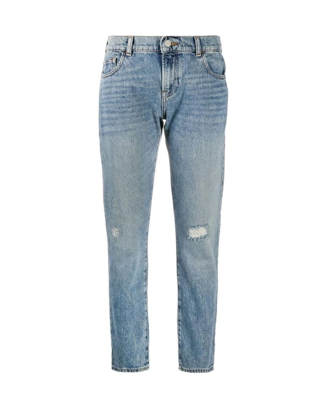 Emporio Armani Blue Multi-Pocket Jeans