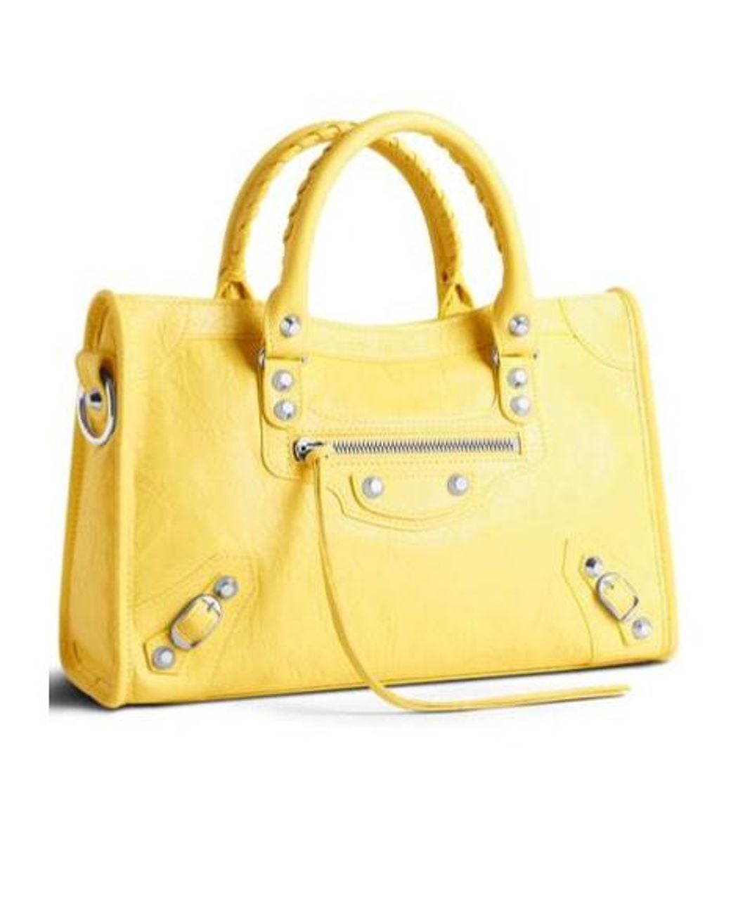 Balenciaga Yellow Le City Bag Small