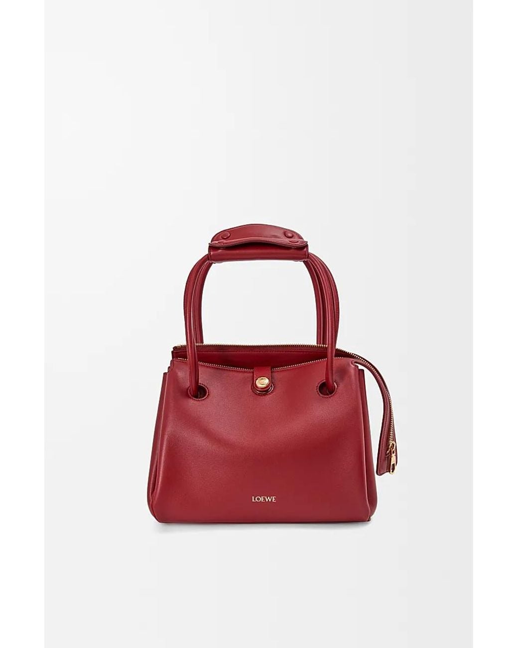 Loewe Red Small Madrid Bag