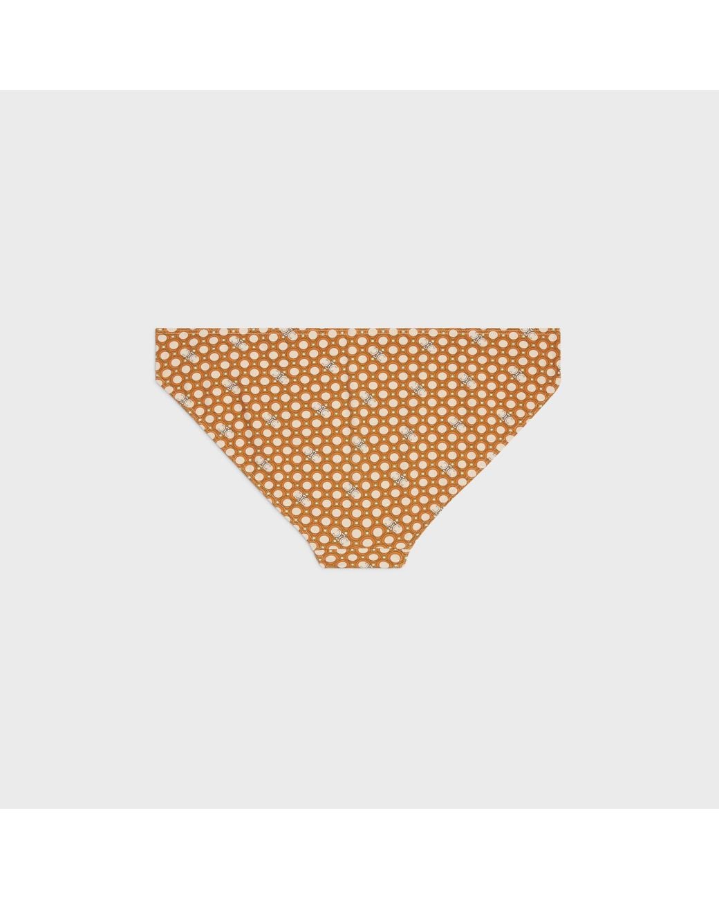 Céline White Triomphe Swimsuit Bottom