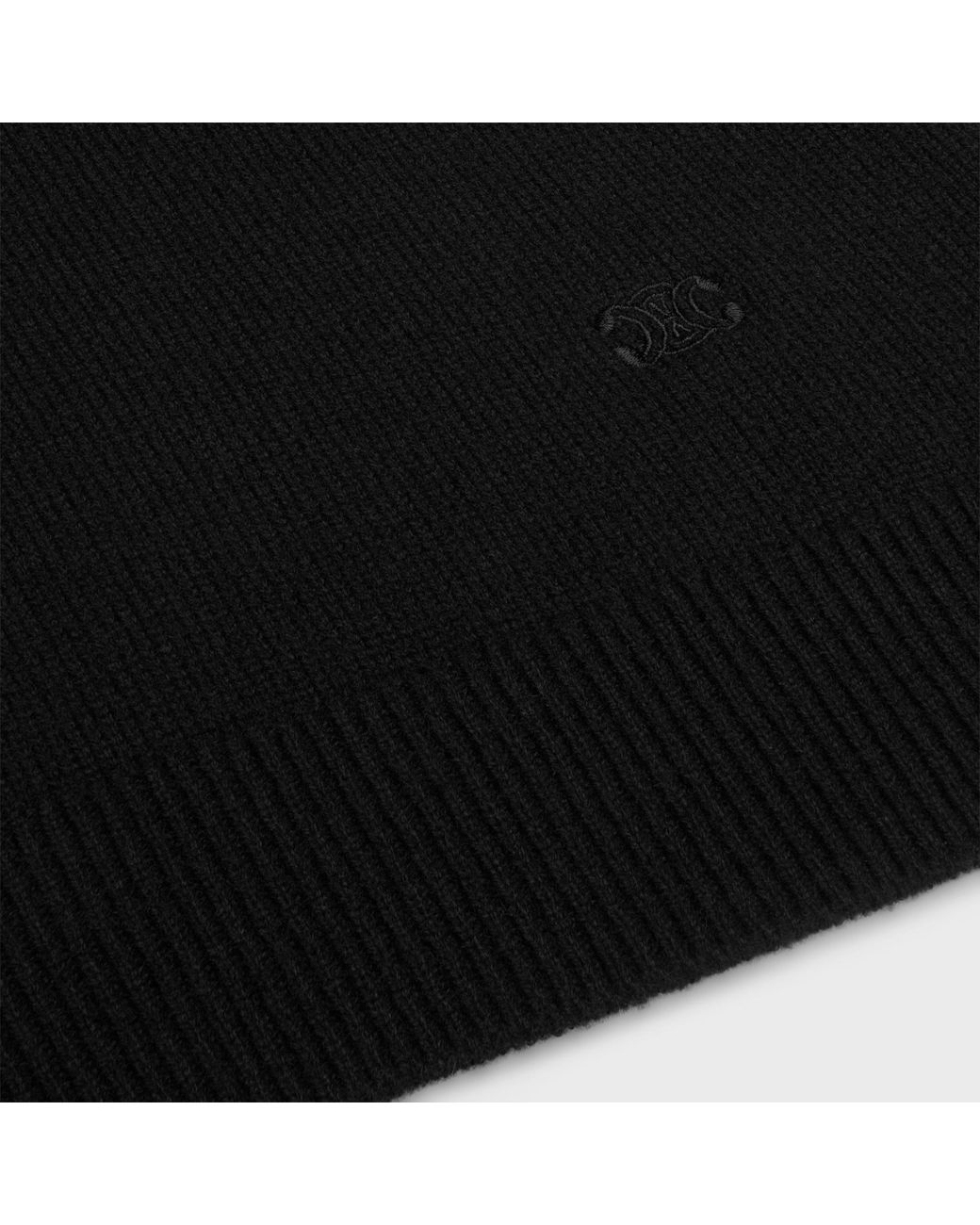 Céline Black Turtleneck Sweater