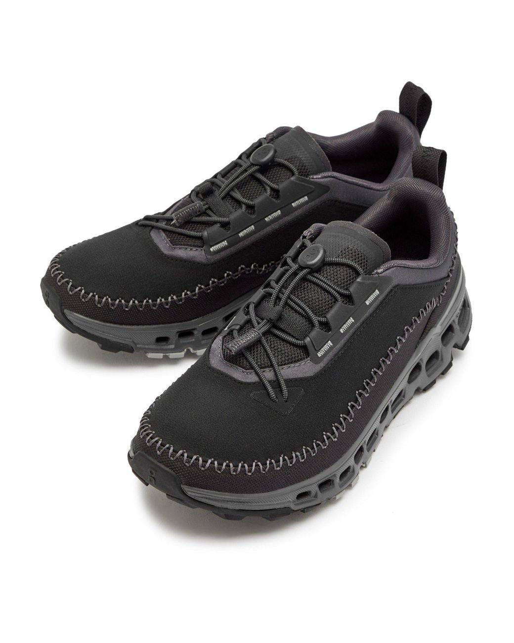 On Shoes Black Water-Repellent Runners