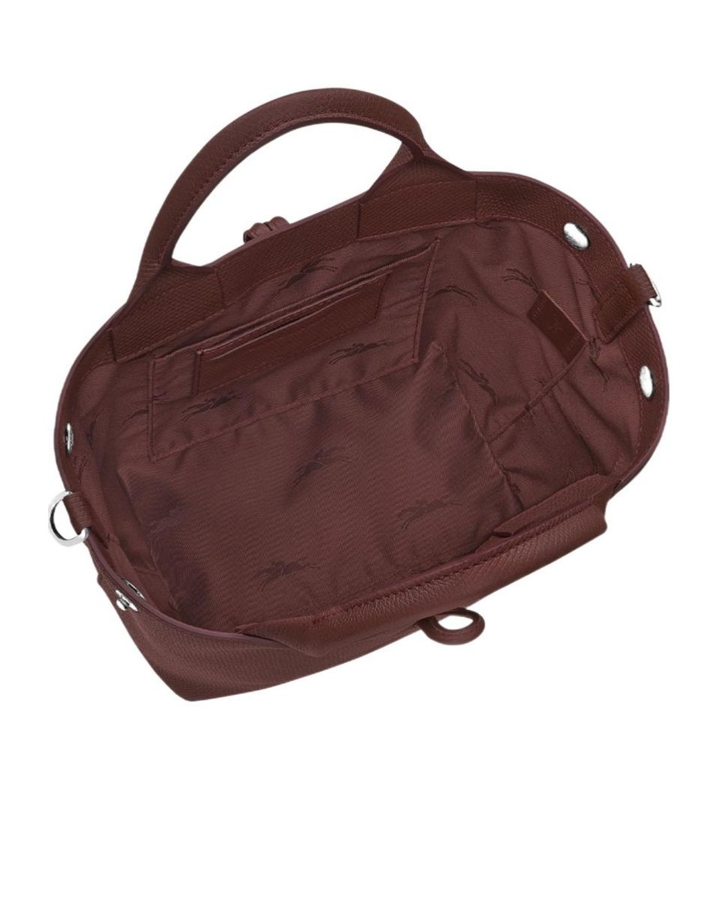 Longchamp Brown Le Roseau S Handbag