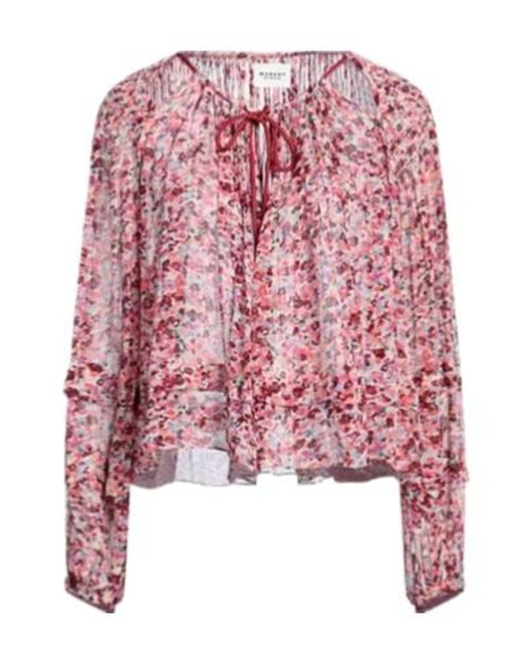 Isabel Marant Red Printed Shirt