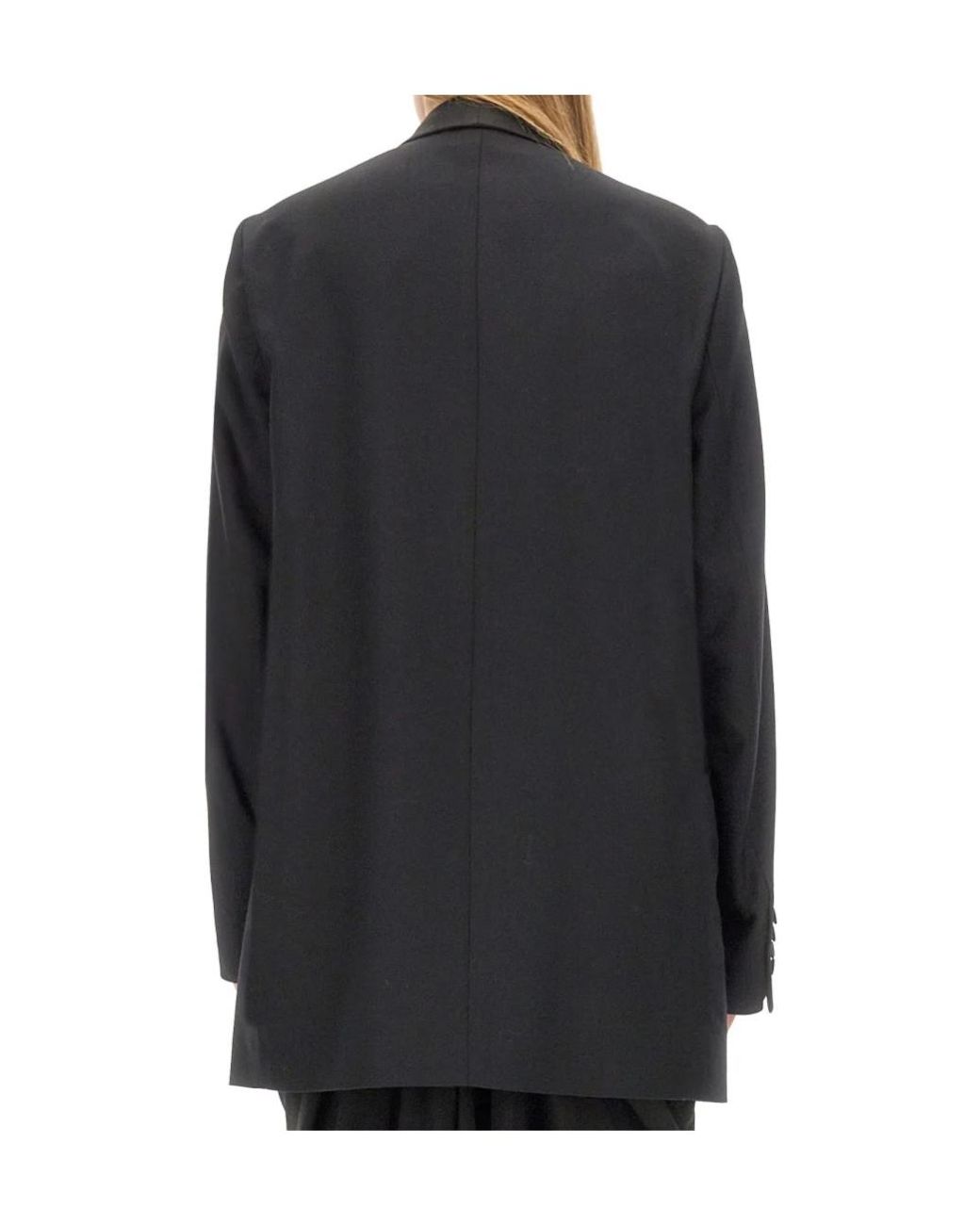 Dries Van Noten Black Long-Sleeved Suit Jacket