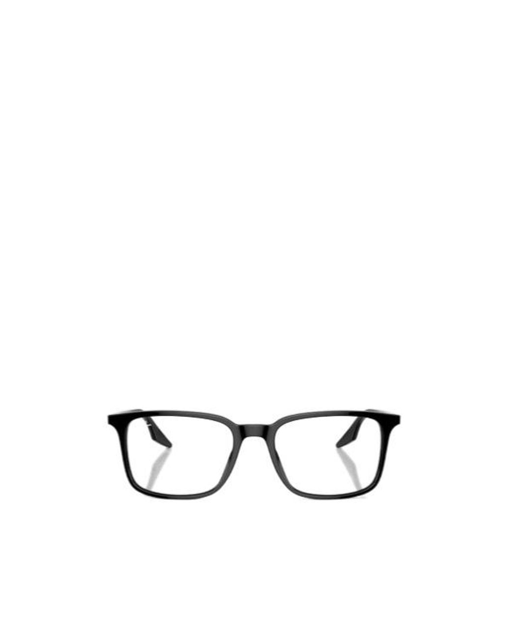 Ray-Ban White Rectangular Frame Glasses