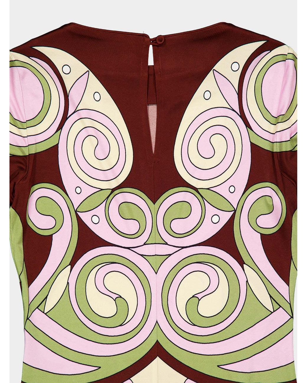 LaDoubleJ Multicolor La Doublej Kells Swirl Fitted Dress