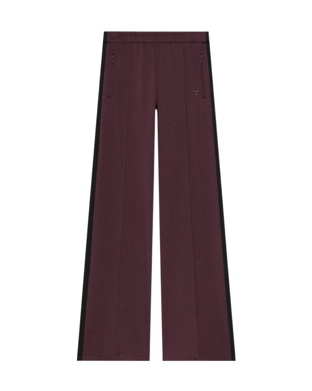 Courreges Purple Courrèges Side Stripe Track Pants