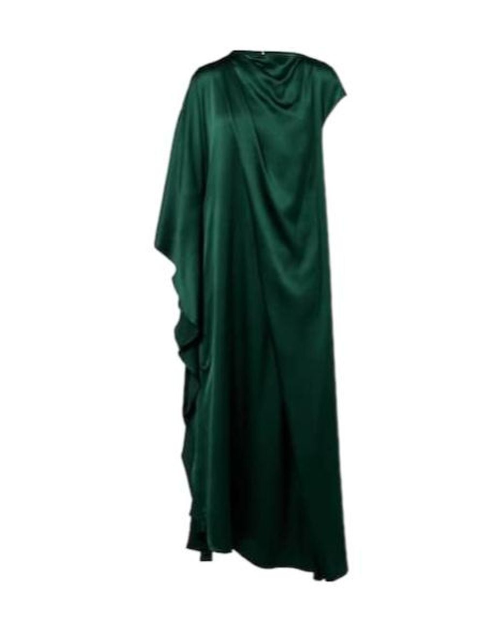 Roksanda Green Hiba Silk Satin Maxi Dress