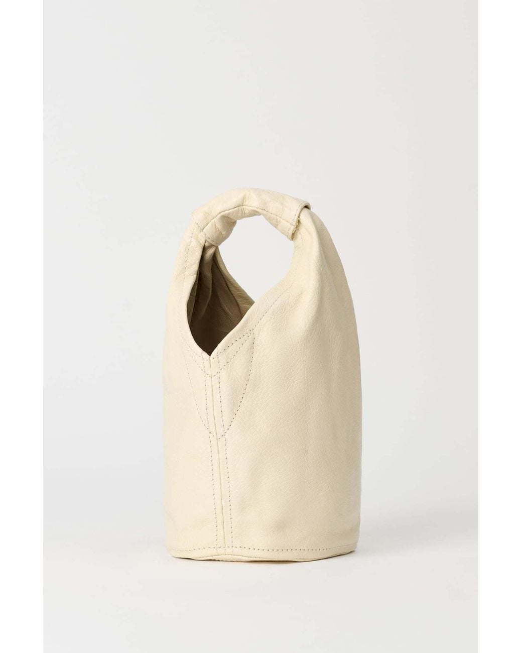 Our Legacy Natural Ruched Handle Clutch Bag for men