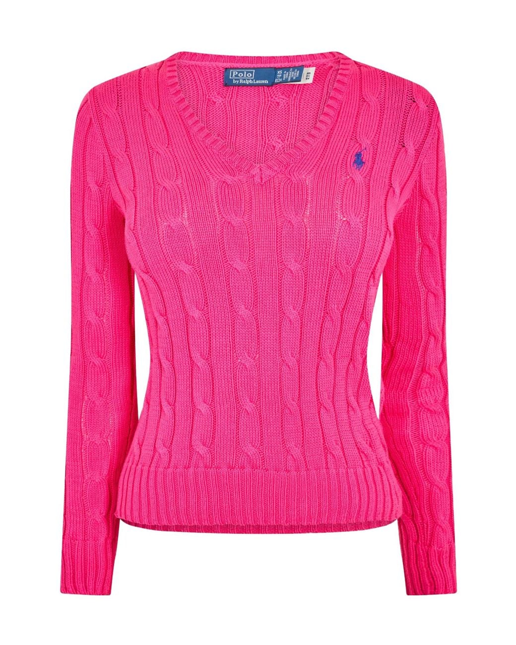 Polo Ralph Lauren Pink Cable Knit Sweater