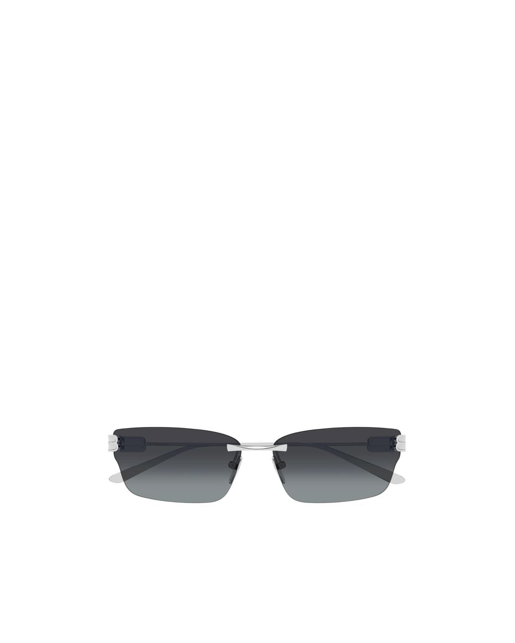 Balenciaga White Eyewear Cat-Eye Frame Sunglasses for men
