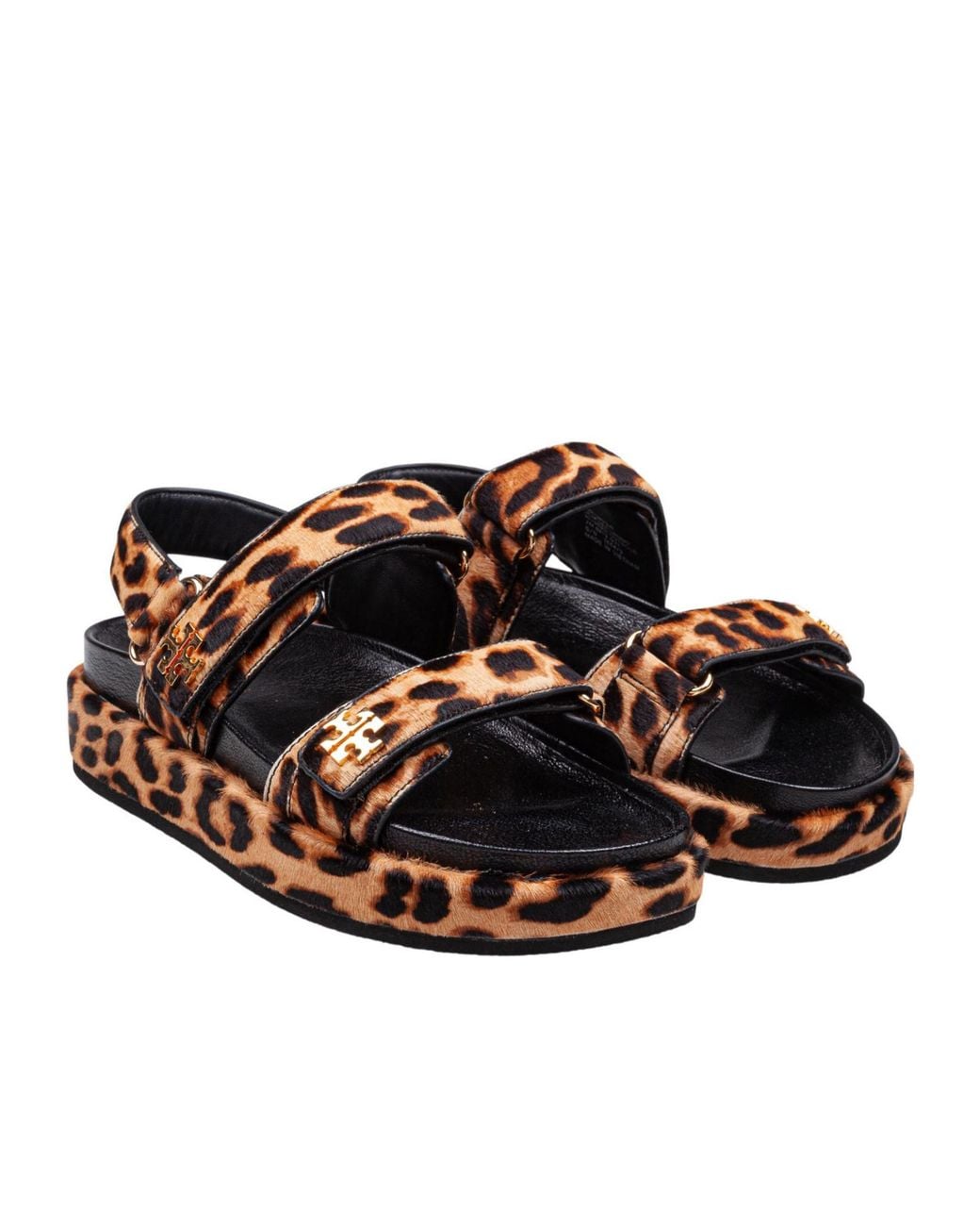 Tory Burch Brown Kira Sport Sandals
