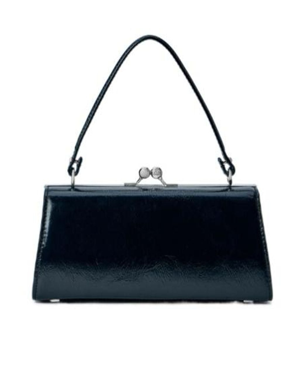 Vivienne Westwood Black Xl Frame Tote Bag