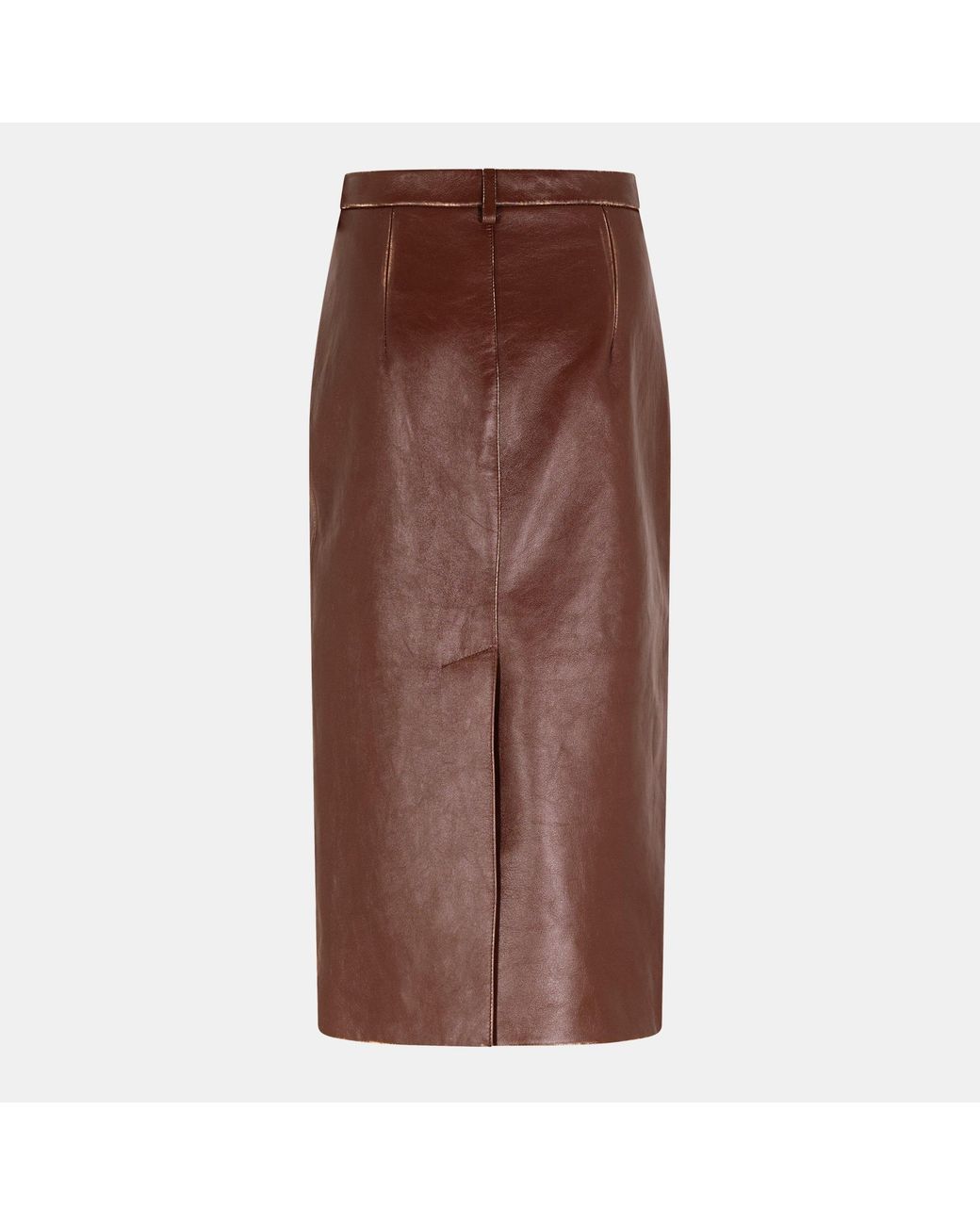 Prada Brown Casual And Versatile Midi Skirt