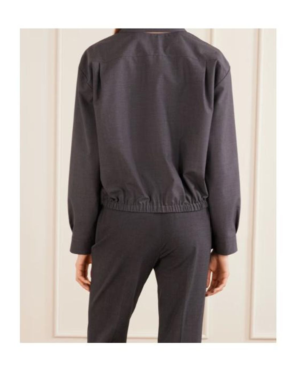 Jil Sander Gray Long Sleeve Shirt
