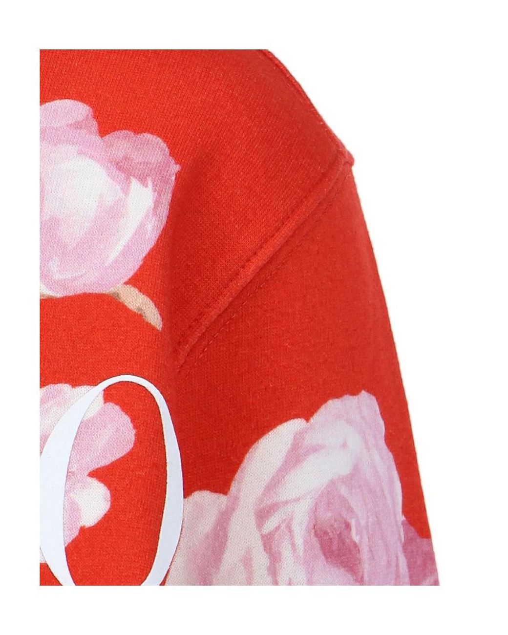 Valentino Multicolor Floral-Print Logo Sweatshirt