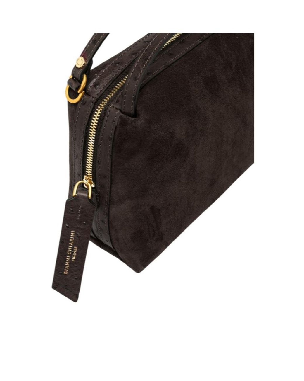 Gianni Chiarini Black Top-Handle Shoulder Bag