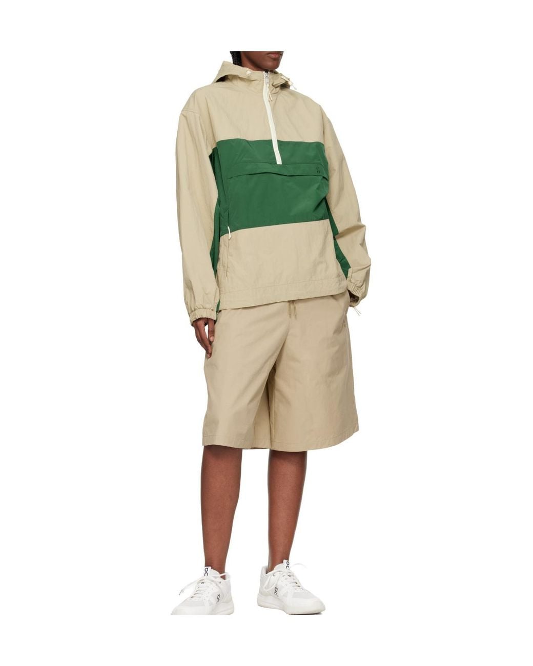 On Shoes Natural Bermuda Shorts