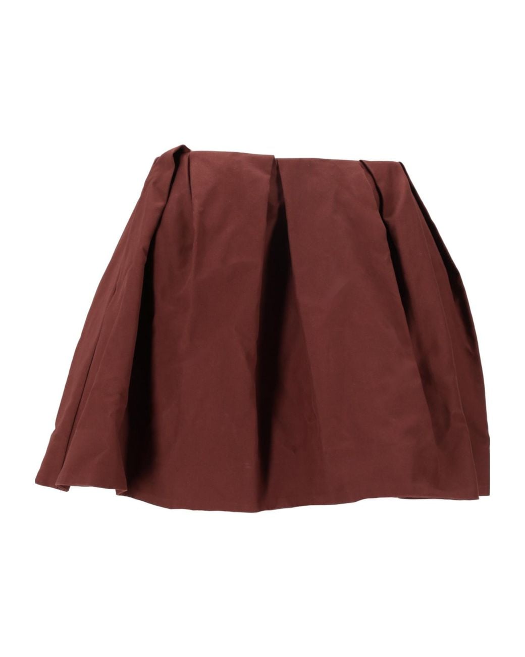 ShuShu/Tong Red Shushu/Tong Pleated Miniskirt