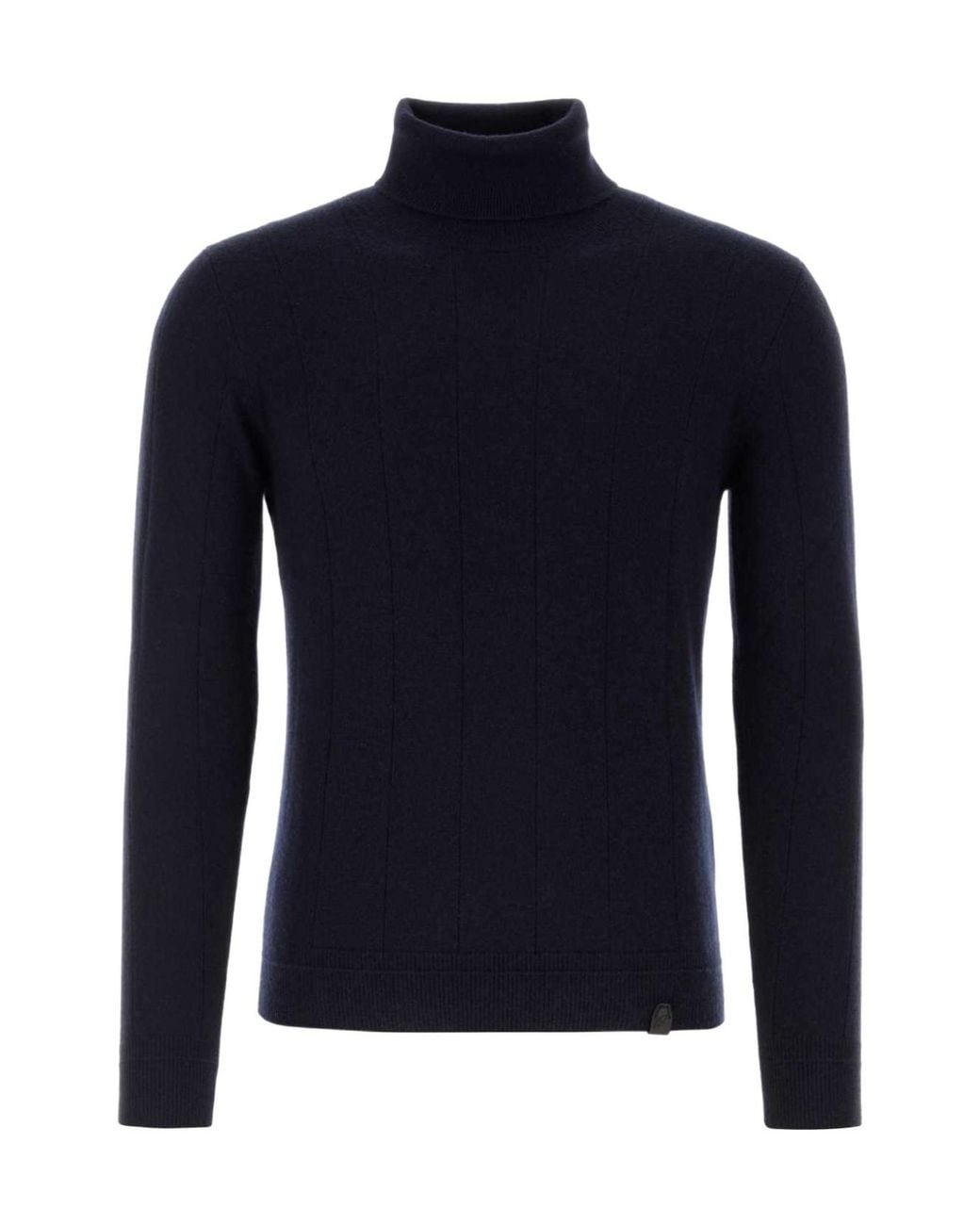 Brioni Blue Turtleneck Sweater for men