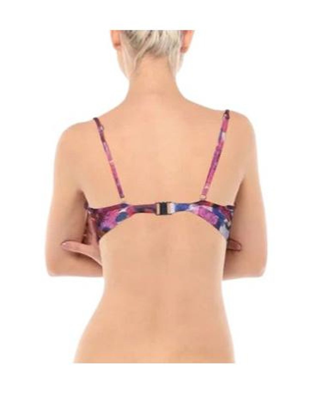 Isabel Marant Pink Floral-Print Bikini Tops