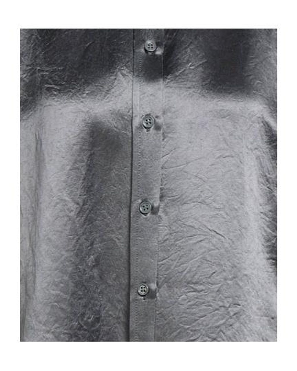 Max Mara Gray Solid Colour Shirts Blouses