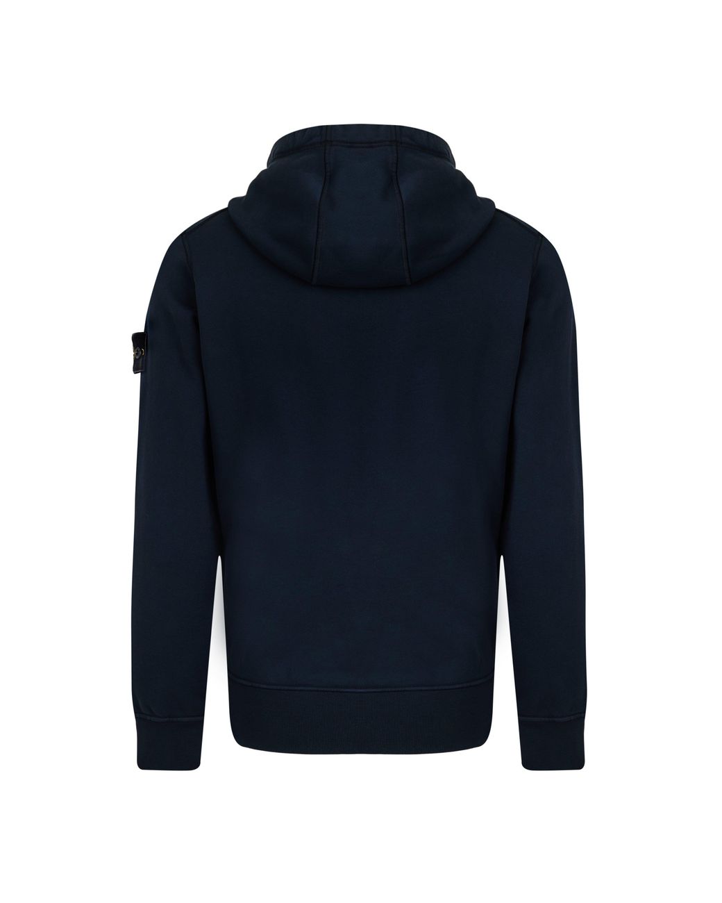 Stone Island Blue Zip-Up Hoodie for men