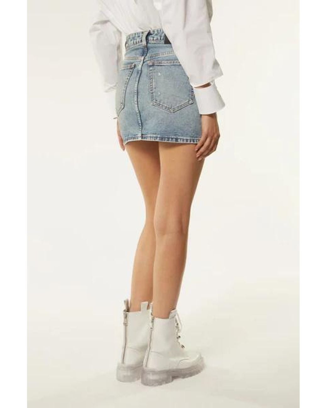Dondup Blue Skirt