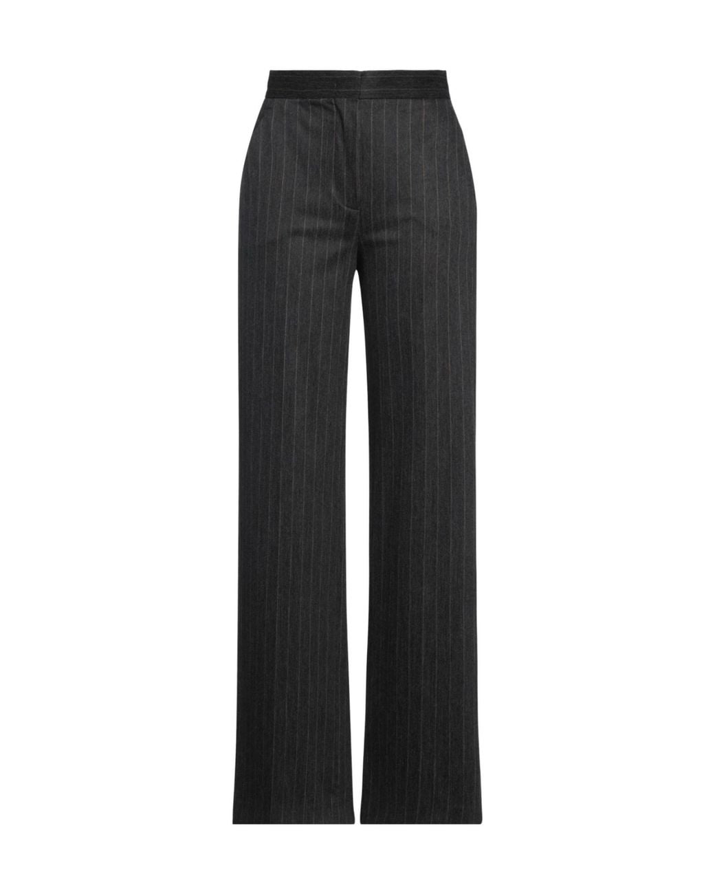 Max Mara Black Wide-Leg Trousers