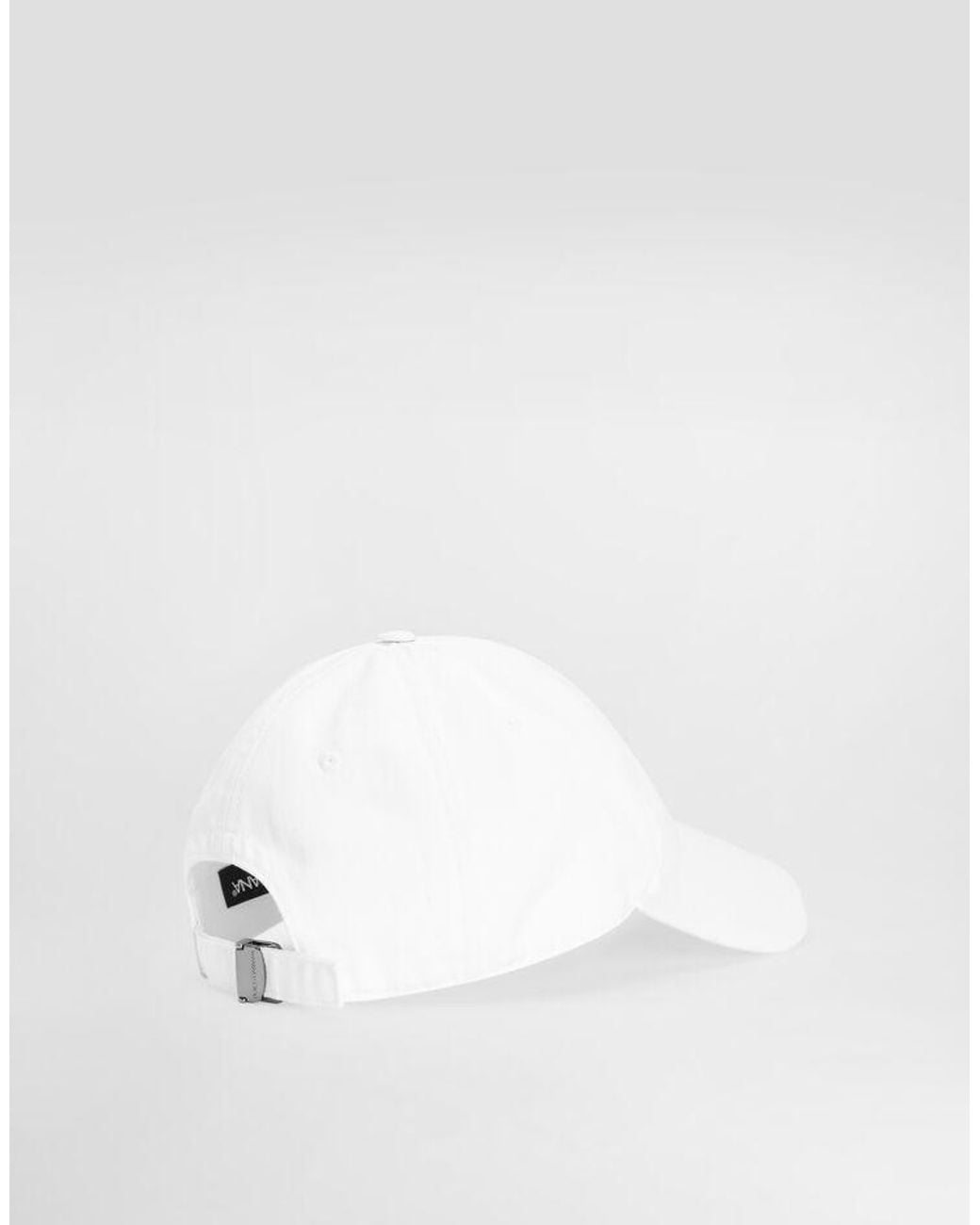 Dolce & Gabbana White Crest Logo Baseball Cap for men