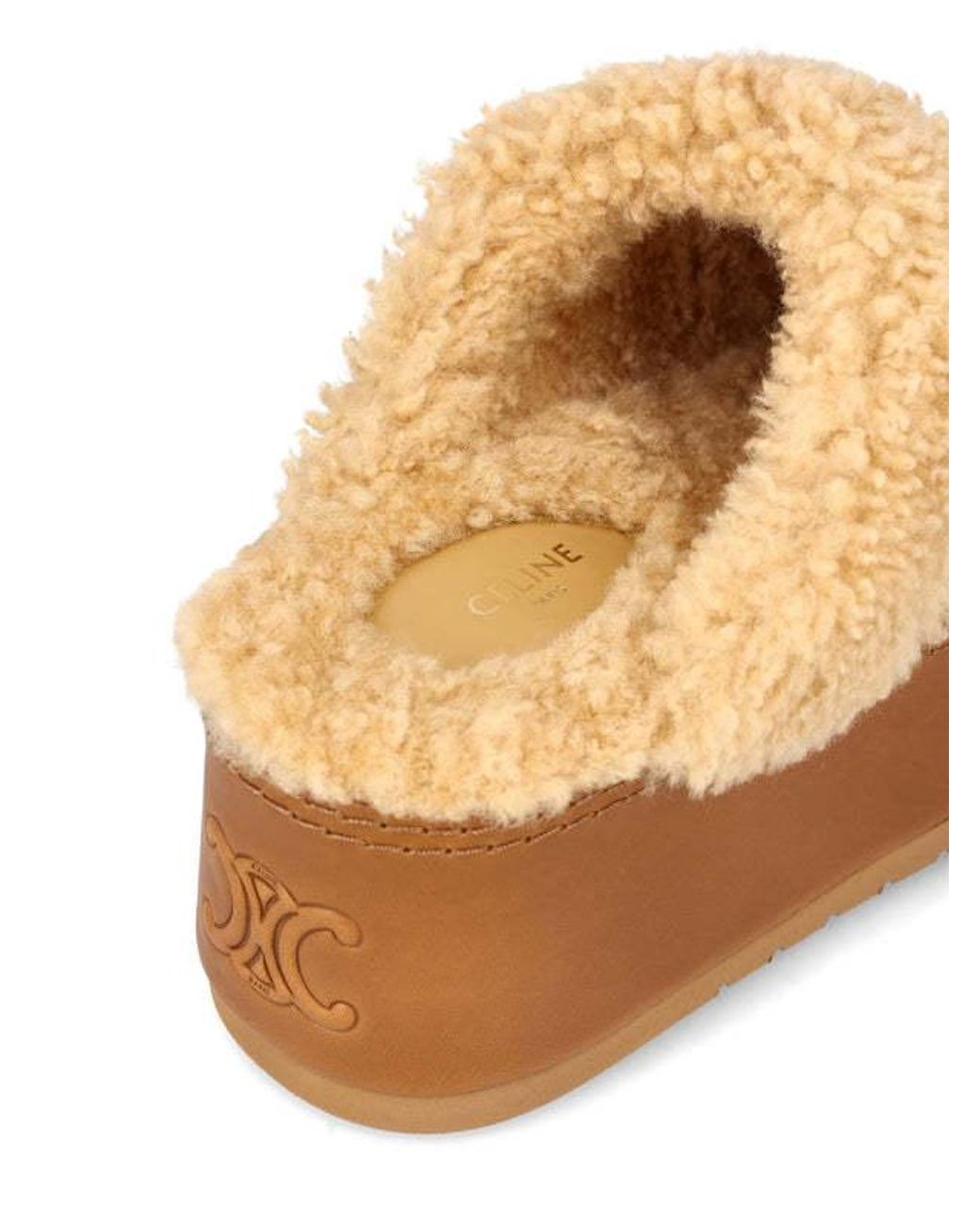 Céline Brown Dana Wedge Mule