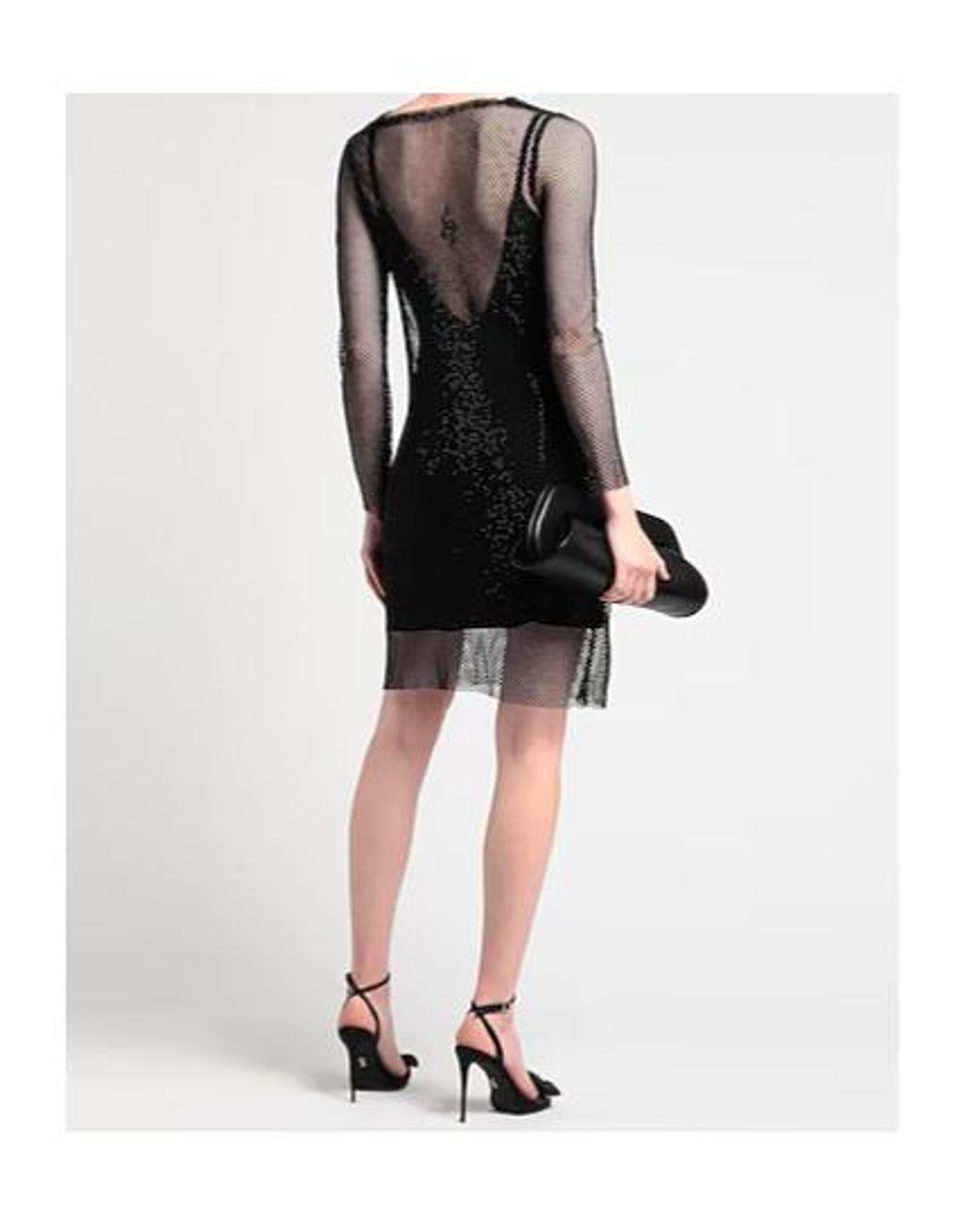 Max Mara Black Short Dresses