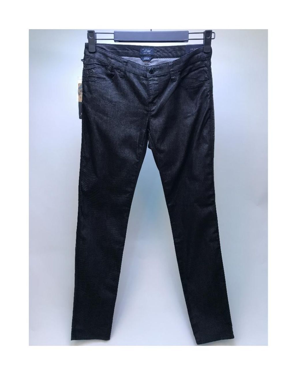 Armani Jeans Blue Logo Details Jeans